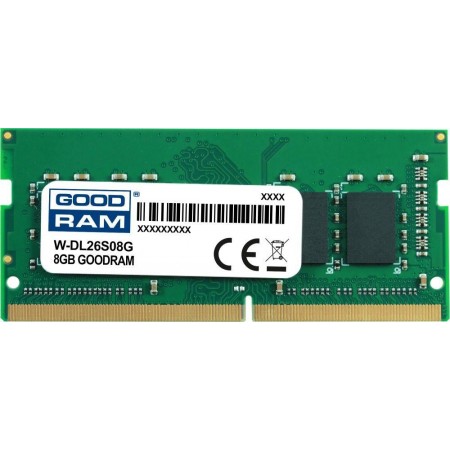 Pamięć DDR4 GOODRAM SODIMM 8GB 2666MHz ded. do DELL (W-DL26S08G)