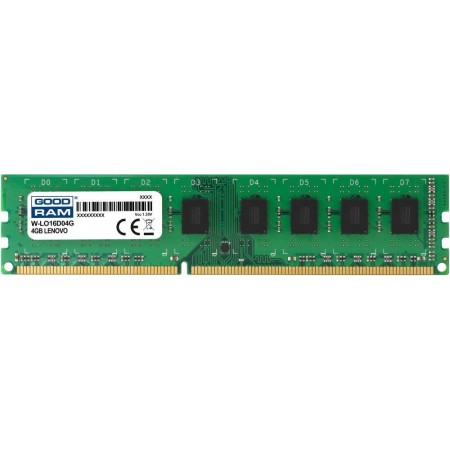 Pamięć DDR3 GOODRAM 4GB LENOVO 1600MHz PC3L-12800U DDR3 DIMM
