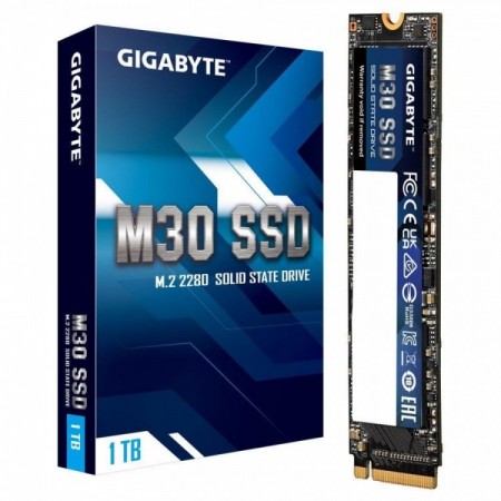 Dysk SSD Gigabyte M30 SSD 1TB M.2 2280 PCI-Express 3.0 x4 (3500/3000 MB/s) 3D TLC