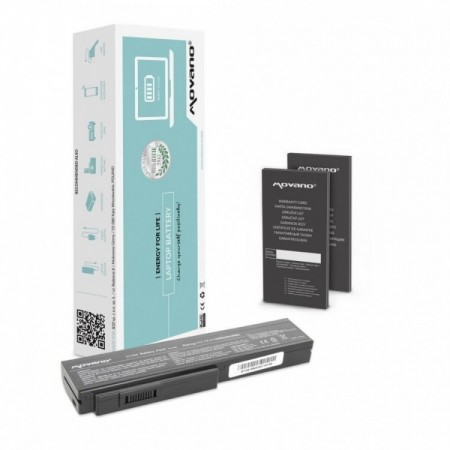 Bateria Movano do notebooka Asus M50, N61 (10.8V-11.1V) (4400 mAh)