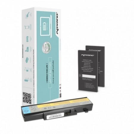 Bateria Movano do notebooka Lenovo IdeaPad Y450, Y550 (10.8V-11.1V) (4400 mAh)