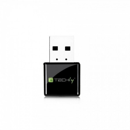 Karta sieciowa Techly bezprzewodowa USB Wi-Fi 300N 2.4GHz Mini