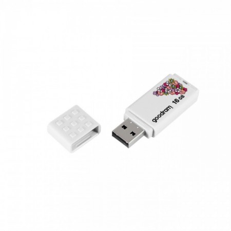 Pendrive GOODRAM 16GB UME2-SPRING WHITE USB 2.0