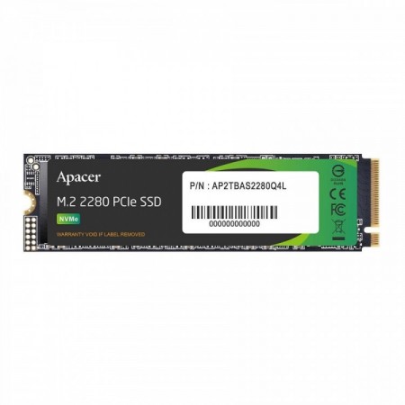 Dysk SSD Apacer AS2280Q4L 512GB M.2 PCIe Gen4x4 2280 (3600/3000 MB/s) 3D NAND