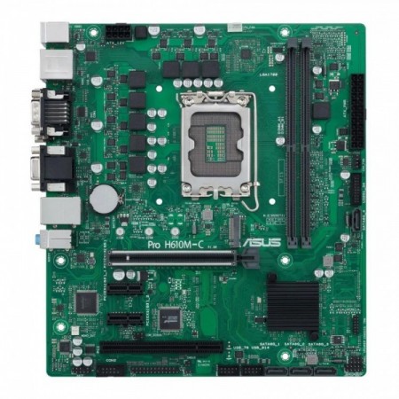 Płyta Asus Pro H610M-C-CSM /H610/DDR5/SATA3/M.2/USB3.1/PCIe5.0/s.1700/mATX