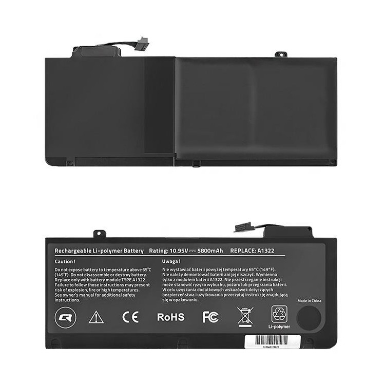 Bateria Qoltec do MacBook Pro 13", 5800mAh, 10,95V